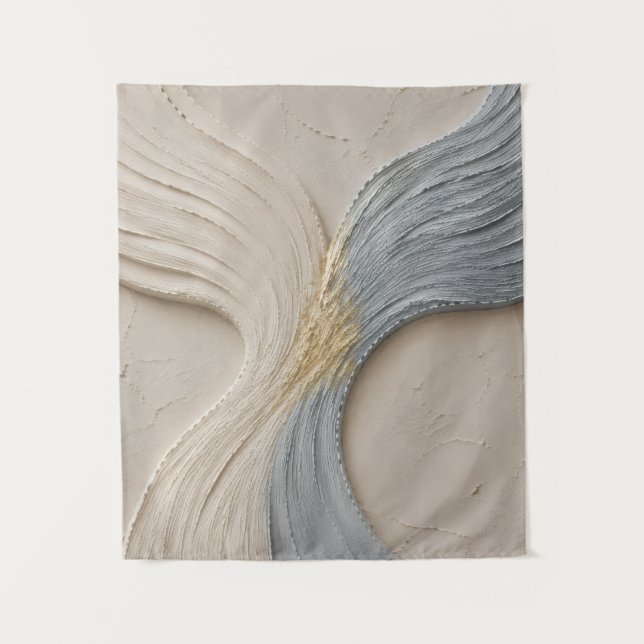 Textured Plaster Wall Art  Tapestry (Front)