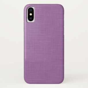 Textured pleasant lilac. iPhone x case