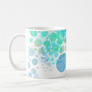 Textured Polka Dot Coffee Mug