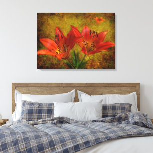 Textured Prairie Icon Canvas Print