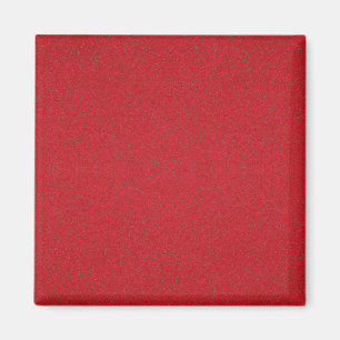 Textured Red Magnet – Custom Square Design