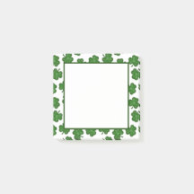 Textured Shamrocks Notes