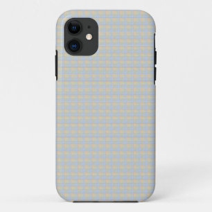 Textured Squares Lake iPhone 11 Case