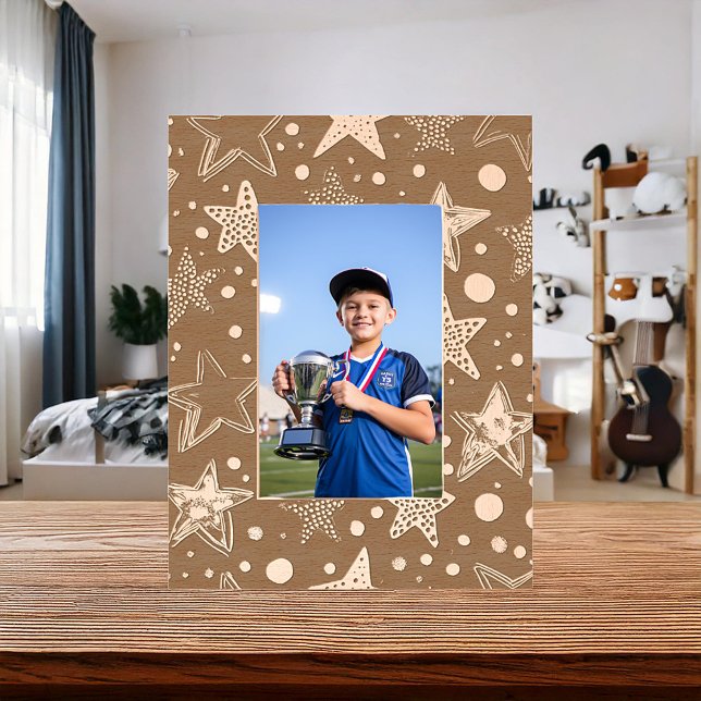 Textured stars etched frames (Creator Uploaded)