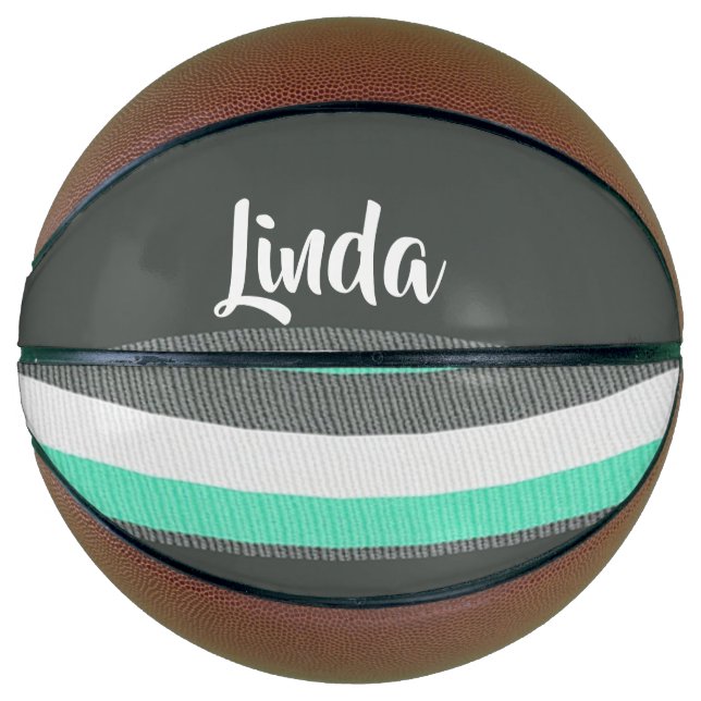 Textured stripes pattern basketball (Front)