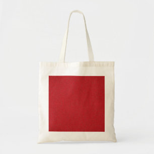 Textured Tomato Red Canvas Tote Bag – Customisable