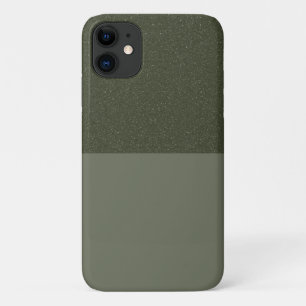 Textured Top Moss Green iPhone 11 Case – Customise