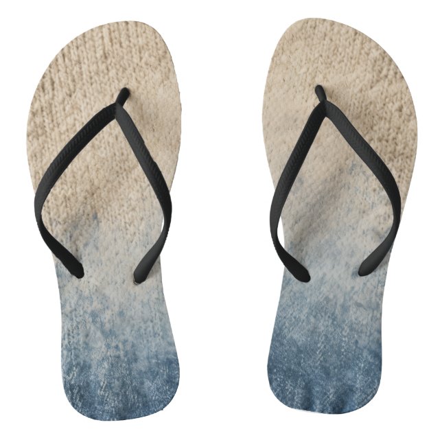 Textured Transition Flip Flops (Footbed)