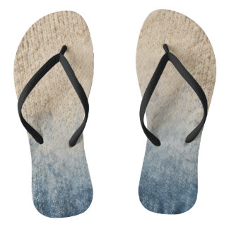 Textured Transition Flip Flops