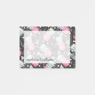 Textured Triangle Pineapple Pattern Post-it Notes