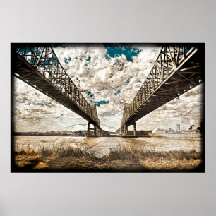 Textured Twin Span Poster