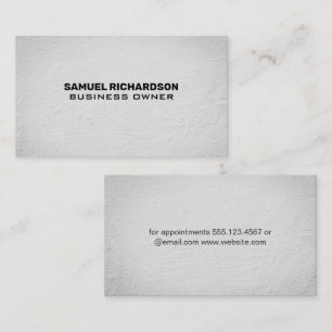 Textured Wall Appointment Card