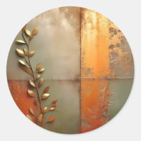 Textured Worn Metal in Copper