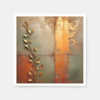 Textured Worn Metal in Copper