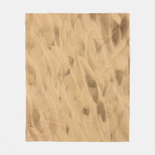 Textured yellow desert sand background. fleece blanket