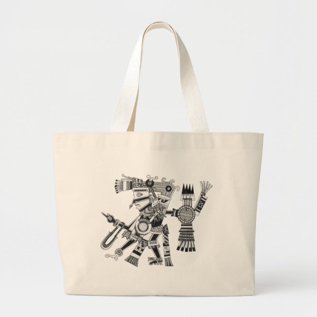 TEZCATLIPOCA LARGE TOTE BAG (Front)