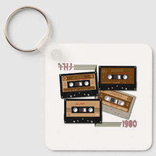 Tezeta Throwback Tunes Cassette Tape Key Ring