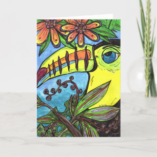 Tezza the Toucan Card