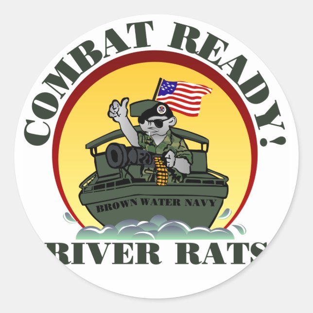 TF116 CLASSIC ROUND STICKER (Front)