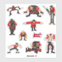 TF2 Meme mercenaries sticker set