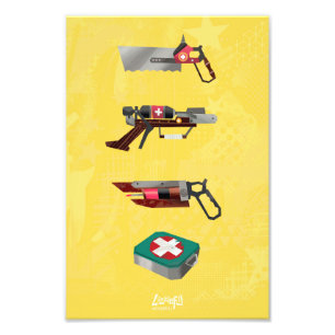 TF2 RED medic tools print