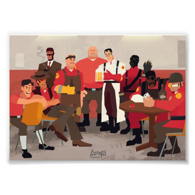 TF2 RED team family photo (Front)