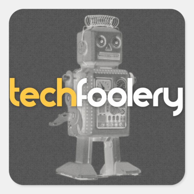 TF Robot Logo - Stickers (Front)