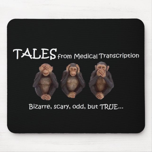 TFMT BLACK Mousepad! Mouse Mat (Front)