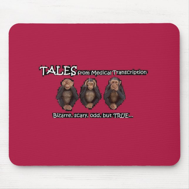 TFMT RED Mousepad! Mouse Mat (Front)