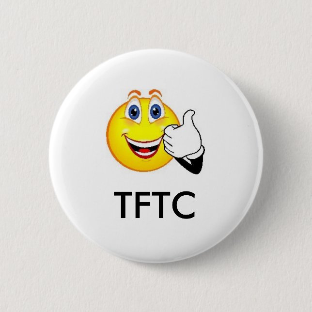 TFTC Thanks For the Cache GeoSwag Pin (Front)