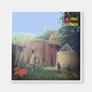 TG - Togo - Taberma House Magnet