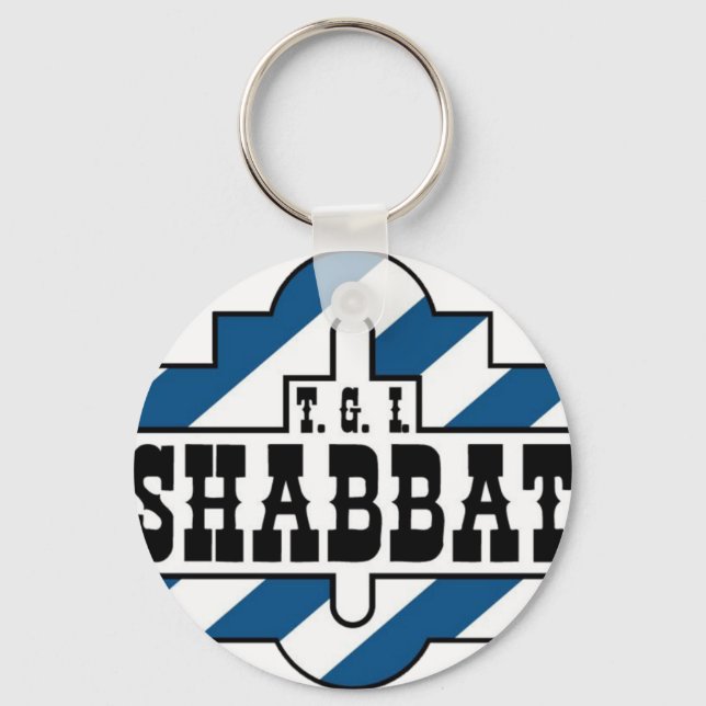TGI SHABBAT KEY RING (Front)