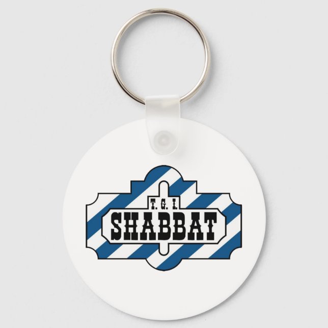 TGI SHABBAT KEY RING (Front)