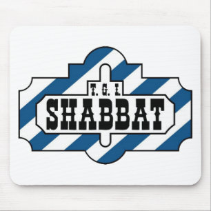 TGI SHABBAT MOUSE MAT