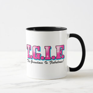 TGIF Fabulous Grandma Mug