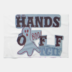 TGIF Hakuna Matata Hands Off Boo Funny Face Tea Towel