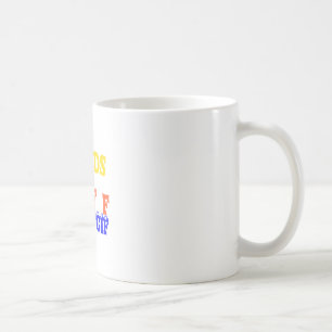 "TGIF Hands Off" Funky humor Merch Design  Coffee Mug