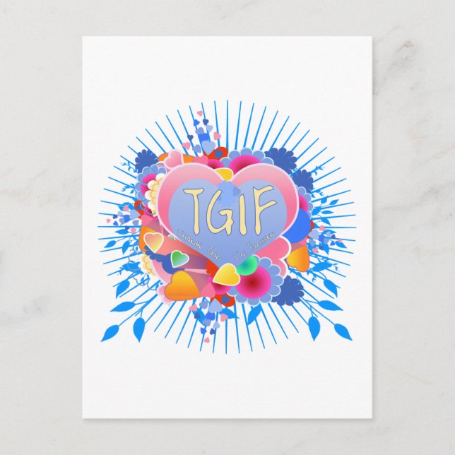TGIF POSTCARD (Front)