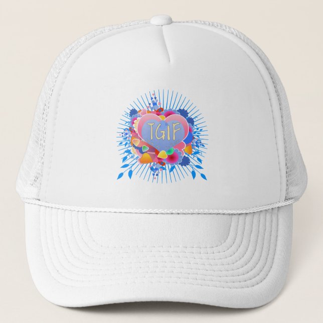 TGIF TRUCKER HAT (Front)