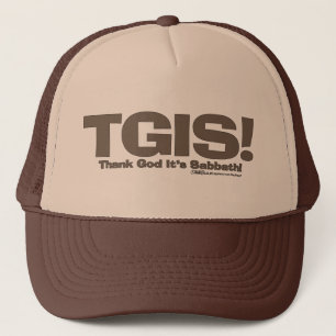 TGIS Sabbath design Trucker Hat