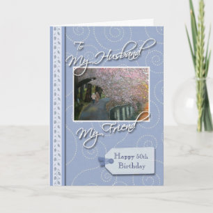 __th Birthday - My Husband, Friend Card