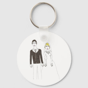 Th creepy wedding 2 key ring