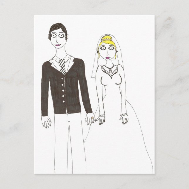 Th creepy wedding 2 postcard (Front)