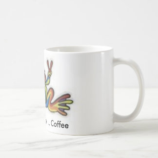 th_frogg, Peace ... Love ... Coffee Mug