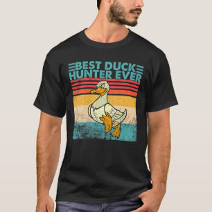 Th Retro Vintage Best Duck Hunter Ever Hunting Cos T-Shirt