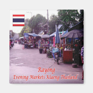 TH - Thailand - Rayong - Evening Markets Klaeng Magnet