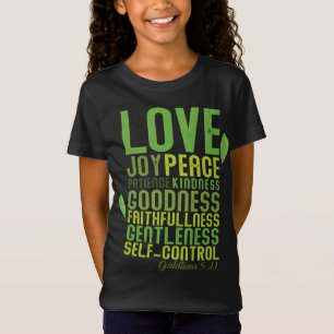 Th The Fruit of The Spirit Gifts Christian Bible V T-Shirt