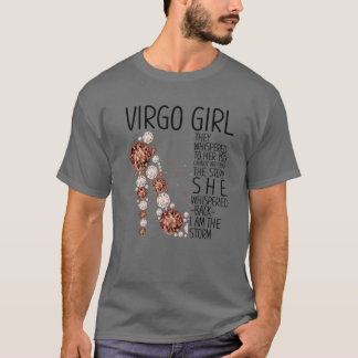 Th Virgo Birthday High Heels Costume Black Woman T-Shirt
