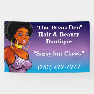 Tha' Divas Den Hair & Beauty Boutique Banner