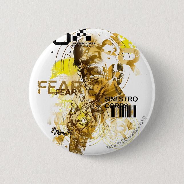 Thaal Sinestro 11 6 Cm Round Badge (Front)